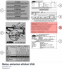 Diagram preview: Noise emission sticker USA (LI21-617-13)
