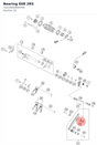Diagram preview: Bearing 608 2RS (C0410000800700)