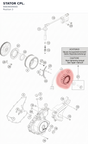 Diagram preview: STATOR CPL. (90839004000)