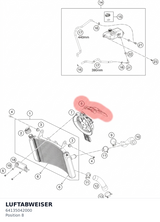 Diagram preview: LUFTABWEISER (64135042000)