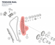 Diagram preview: TENSION RAIL (A64036102000)
