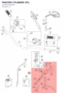 Diagram preview: MASTER CYLINDER CPL. (6130203014430)