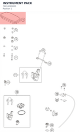 Diagram preview: INSTRUMENT PACK (76014269000)