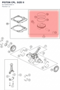 Diagram preview: PISTON CPL. SIZE II (61730007000 II)
