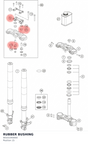 Diagram preview: RUBBER BUSHING (90101040000)