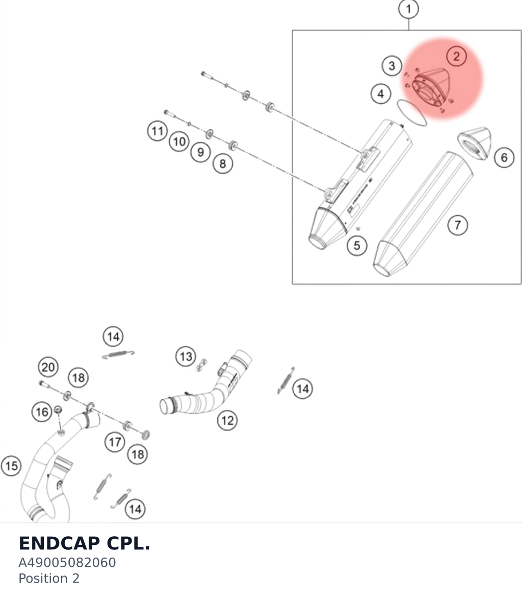Diagram preview: ENDCAP CPL. (A49005082060)
