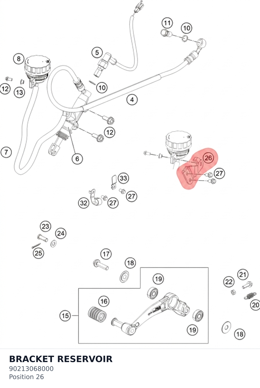 Diagram preview: BRACKET RESERVOIR (90213068000)