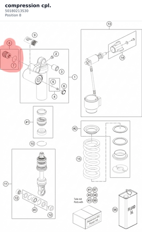 Diagram preview: compression cpl. (50180213S30)