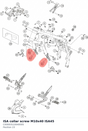 Diagram preview: ISA collar screw M10x40 ISA45 (C0000351004000S)
