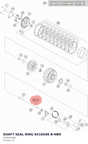 Diagram preview: SHAFT SEAL RING 9X18X06 B-NBR (0760091862)