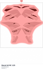 Diagram preview: Decal kit RC 125 (90508099200)