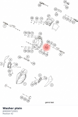 Diagram preview: Washer plain (J690000710001)