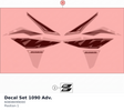 Diagram preview: Decal Set 1090 Adv. (60808099000)