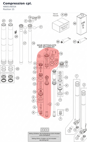 Diagram preview: Compression cpl. (48601485S4)