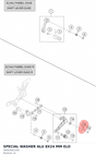 Diagram preview: SPECIAL WASHER ALU 8X24 MM ELO (58303061100)