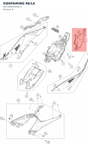 Diagram preview: SIDEFAIRING RE/LE (A67408041040C1)