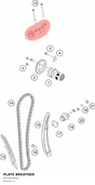 Diagram preview: PLATE BREATHER (96230088020)