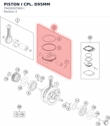 Diagram preview: PISTON I CPL. D95MM (79430507000 I)
