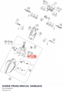 Diagram preview: SCREW TRUSS-M6X1XL 16XBLACK (93014098000)