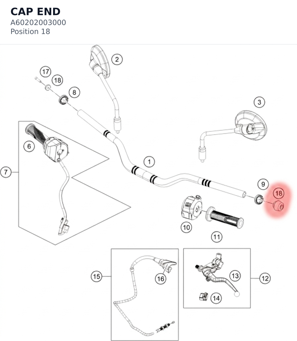 Diagram preview: CAP END (A60202003000)