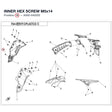 INNER HEX SCREW M5x14 product image