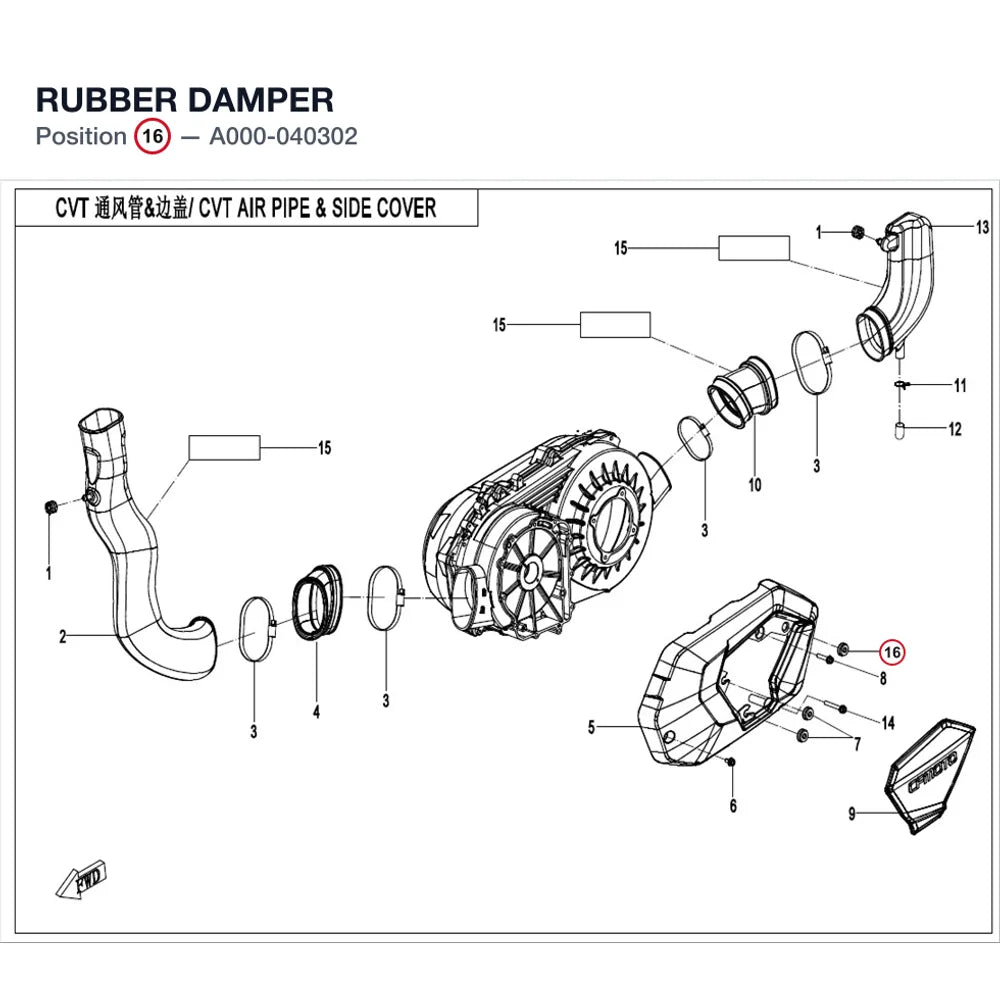 RUBBER DAMPER product image