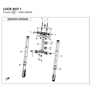 LOCK NUT 1 product image
