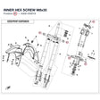 INNER HEX SCREW M8x35 product image
