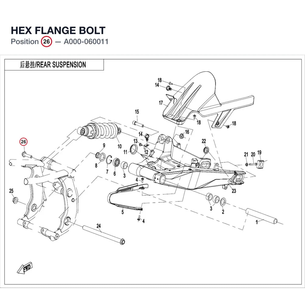 HEX FLANGE BOLT product image