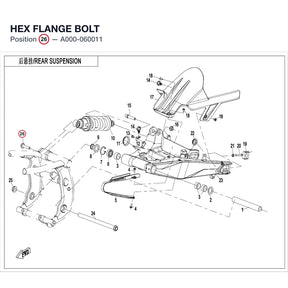 HEX FLANGE BOLT product image