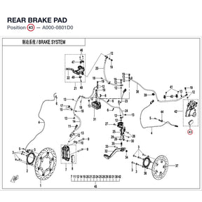 REAR BRAKE PAD product image