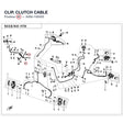 CLIP, CLUTCH CABLE product image