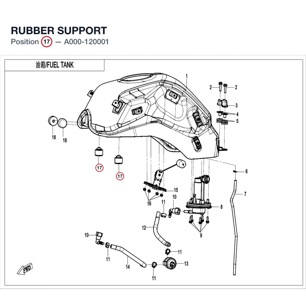 RUBBER SUPPORT product image
