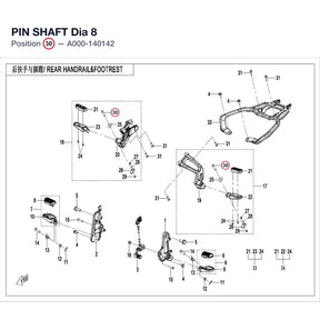 PIN SHAFT Dia 8 product image