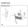 CAP, WATER FILLER product image