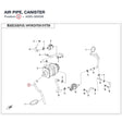 AIR PIPE, CANISTER product image