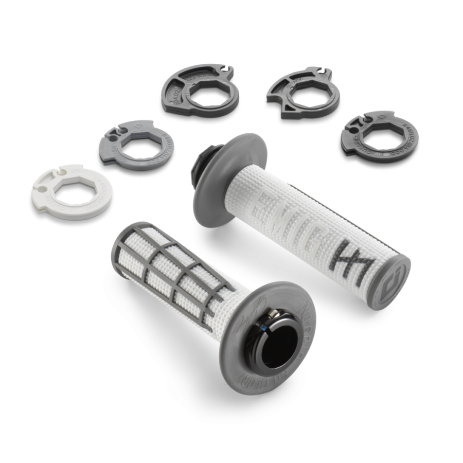 Lock-on grip set