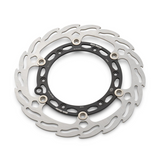 Flame brake disc front
