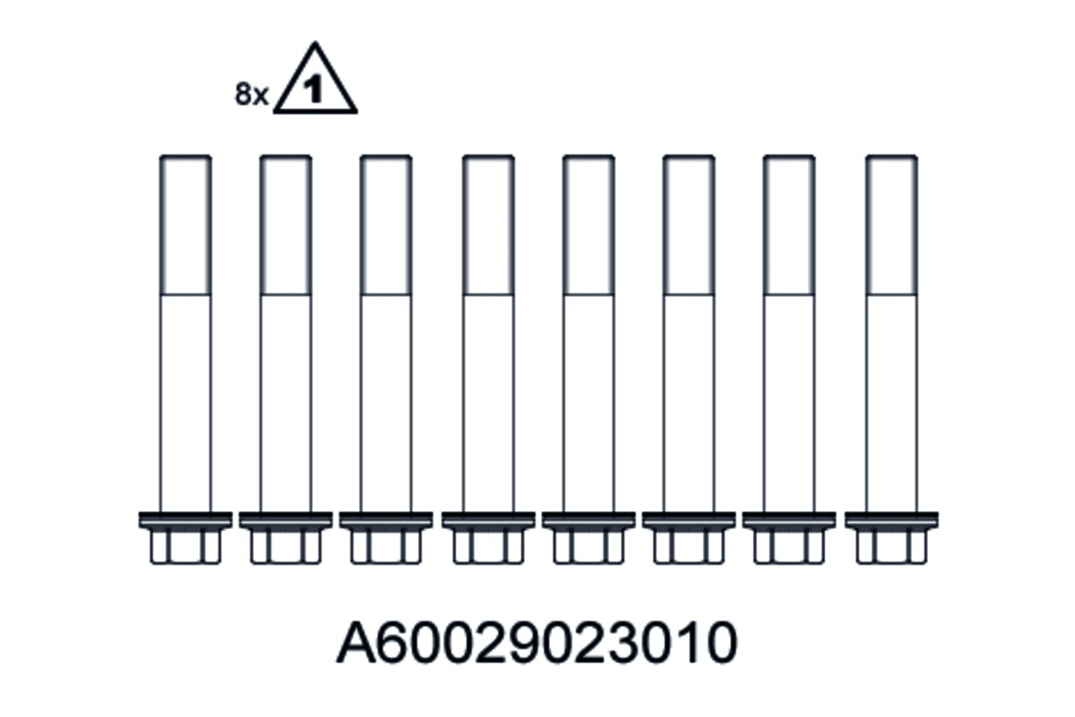 CYLINDER FIXING SCREWS
