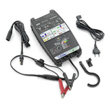 Battery charging and testing unit