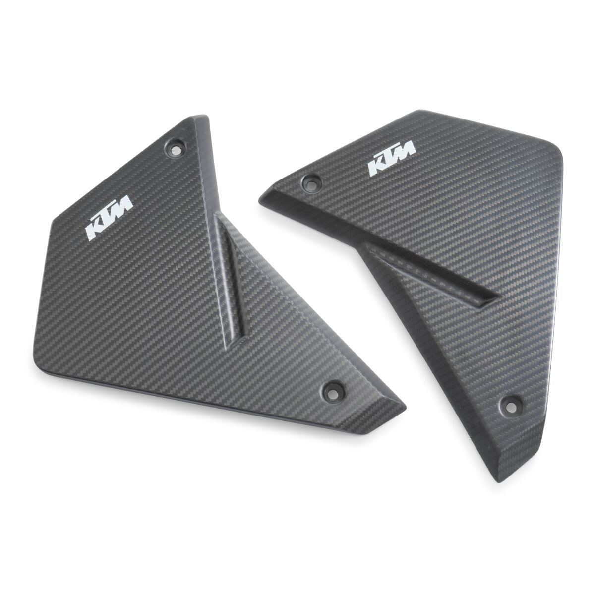 Radiator shroud carbon