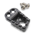 Foot brake lever step plate