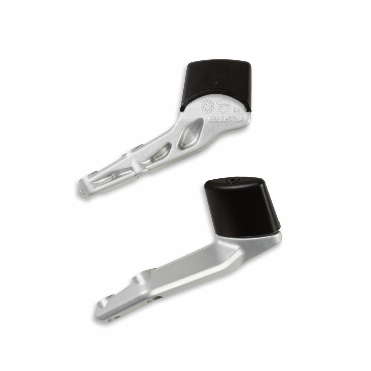 Lower supports for plastic side panniers (MULTISTRADA)