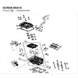 SCREW M5x16 product image