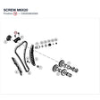 SCREW M6x20 product image