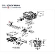 CYL. SCREW M8X16 product image