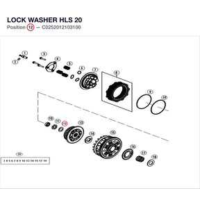 LOCK WASHER HLS 20 product image