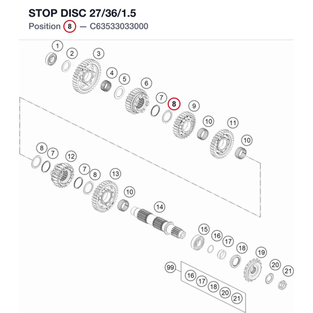 STOP DISC 27/36/1.5 product image