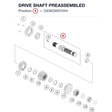 DRIVE SHAFT PREASSEMBLED product image