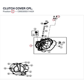 CLUTCH COVER CPL. product image